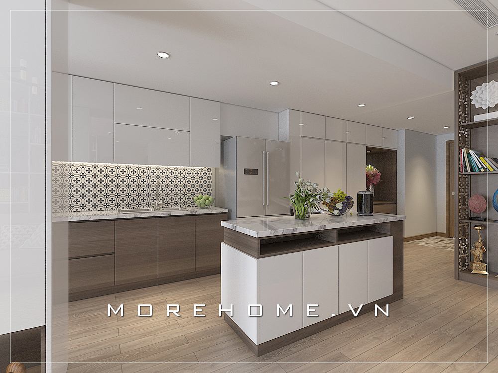 Phong cách thiết kế nhà bếp tiện nghi - MOREHOME